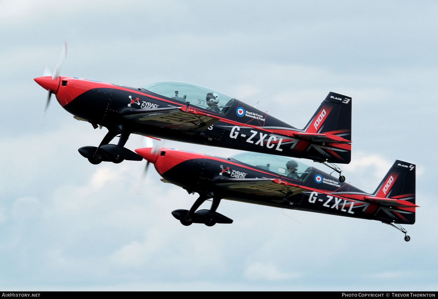 Aircraft Photo of G-ZXCL | Extra EA-300L | The Blades | AirHistory.net #320112