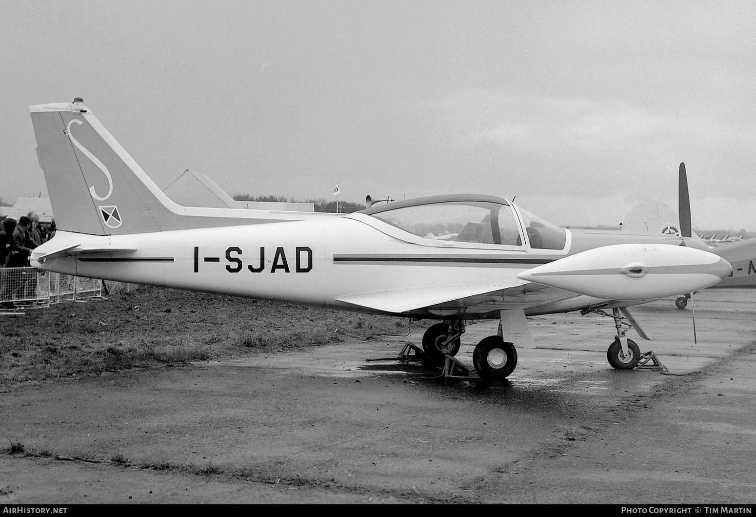 Aircraft Photo of I-SJAD | SIAI-Marchetti SF-260 | Sabena Flight Academy | AirHistory.net #320113