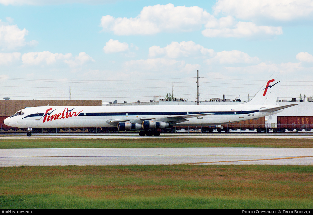 Aircraft Photo of N27UA | McDonnell Douglas DC-8-61(F) | Fine Air | AirHistory.net #320115