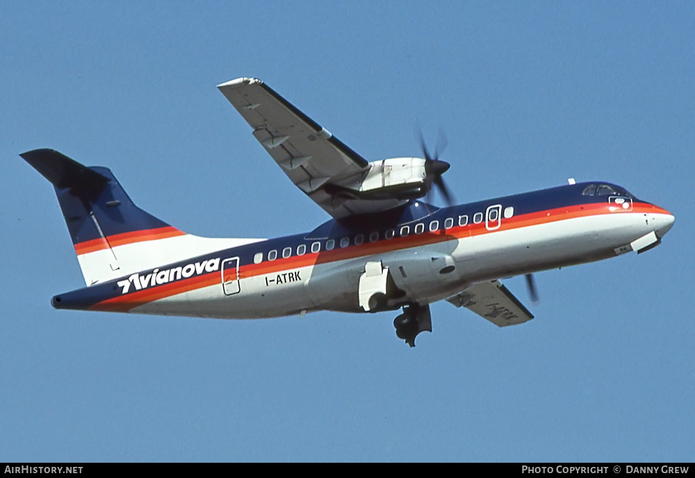 Aircraft Photo of I-ATRK | ATR ATR-42-300 | Avianova | AirHistory.net #320117