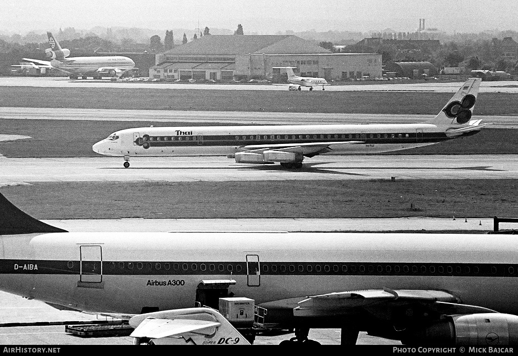 Aircraft Photo of HS-TGZ | McDonnell Douglas DC-8-63 | Thai Airways International | AirHistory.net #320119