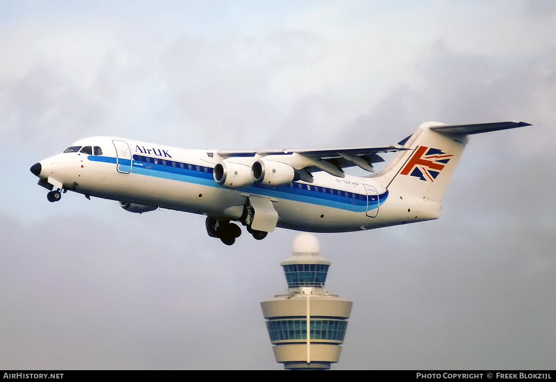 Aircraft Photo of G-UKHP | British Aerospace BAe-146-300 | Air UK | AirHistory.net #320128