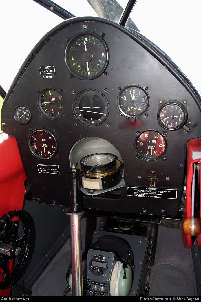 Aircraft Photo of G-ACUS | De Havilland D.H. 85 Leopard Moth | AirHistory.net #320136