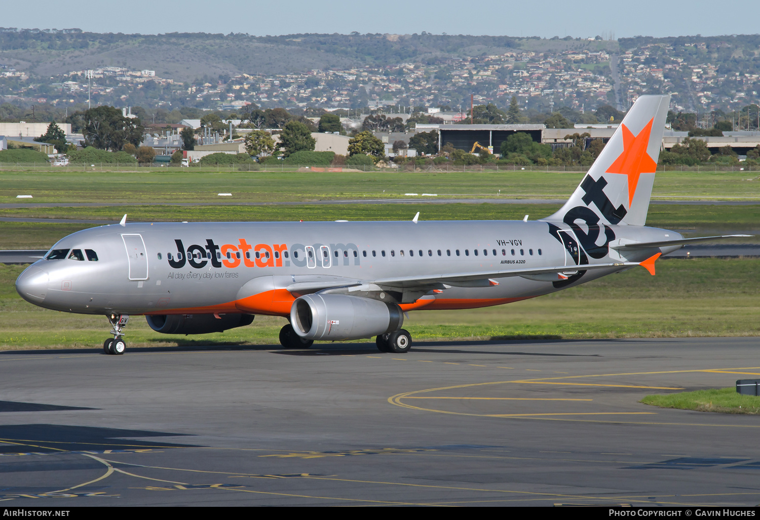 Aircraft Photo of VH-VGV | Airbus A320-232 | Jetstar Airways | AirHistory.net #320168