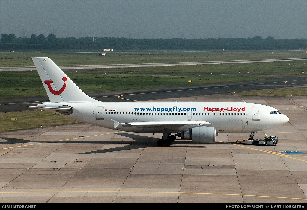 Aircraft Photo of D-AIDD | Airbus A310-304 | Hapag-Lloyd | AirHistory.net #320183