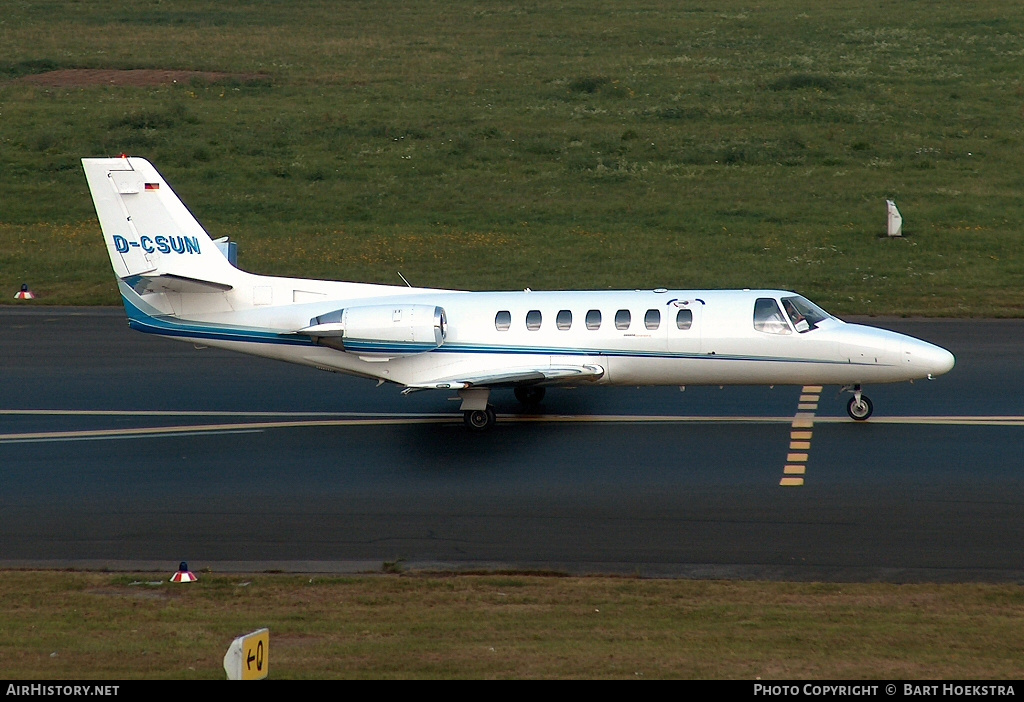 Aircraft Photo of D-CSUN | Cessna 560 Citation V | AirHistory.net #320195