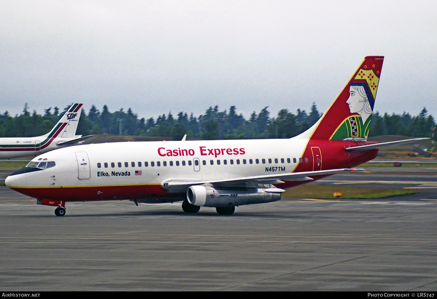 Aircraft Photo of N457TM | Boeing 737-214 | Casino Express | AirHistory.net #320200
