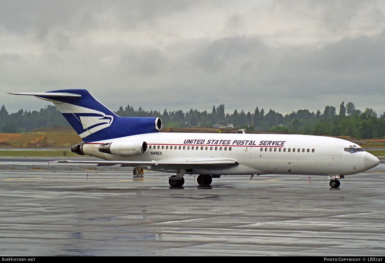 Aircraft Photo of N416EX | Boeing 727-51C | United States Postal Service | AirHistory.net #320202