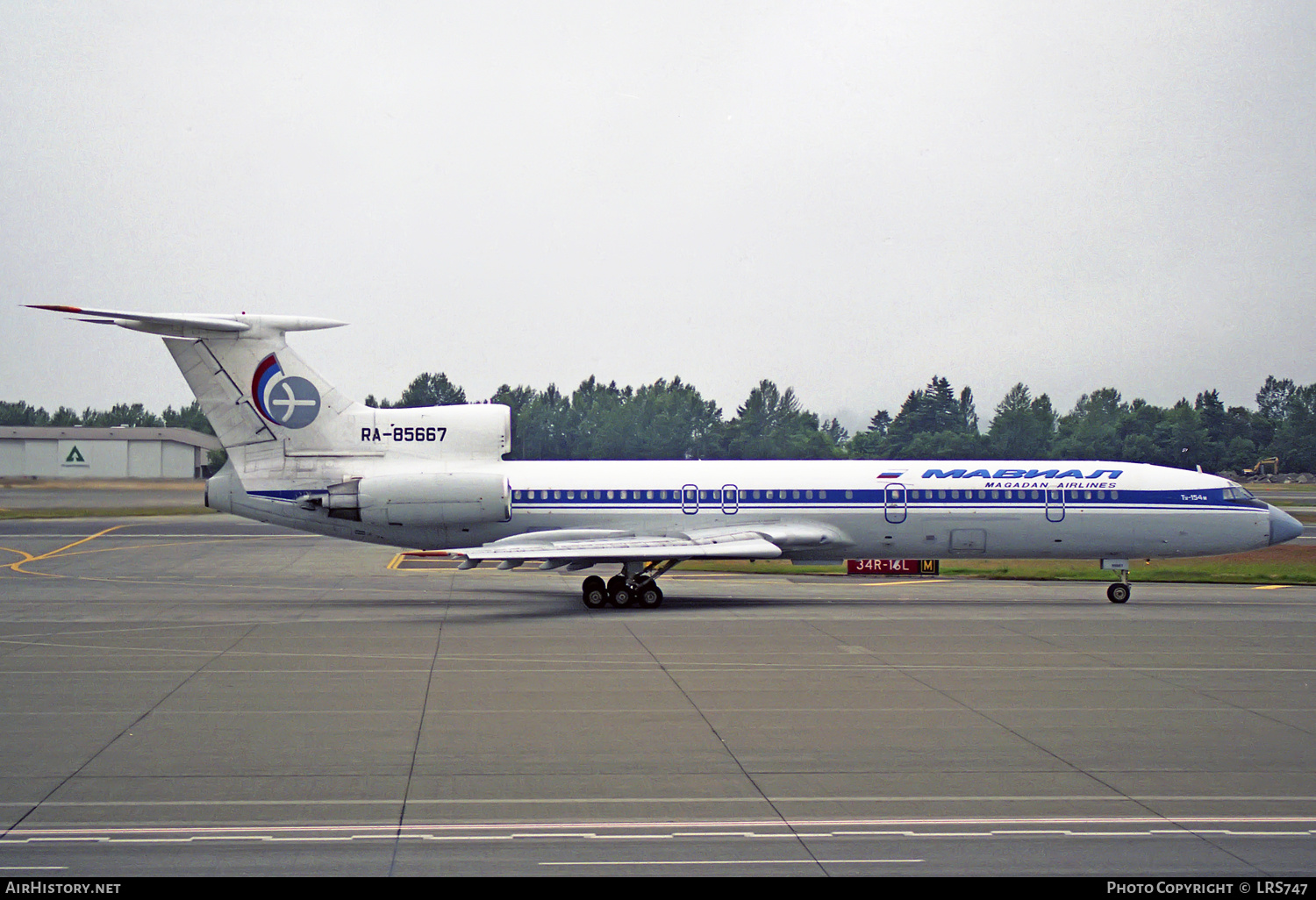Aircraft Photo of RA-85667 | Tupolev Tu-154M | Mavial - Magadan Airlines | AirHistory.net #320214