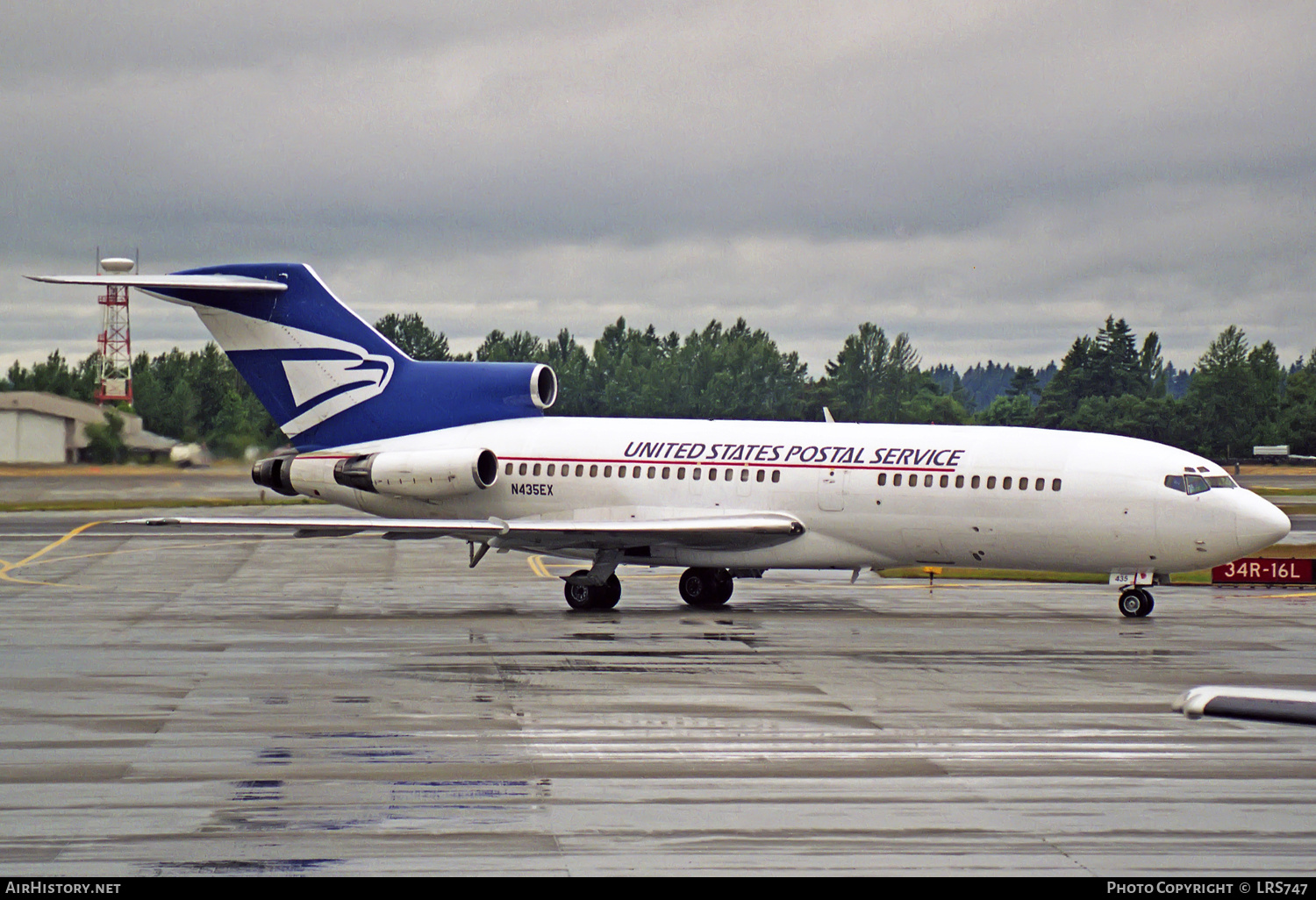 Aircraft Photo of N435EX | Boeing 727-51C | United States Postal Service | AirHistory.net #320215