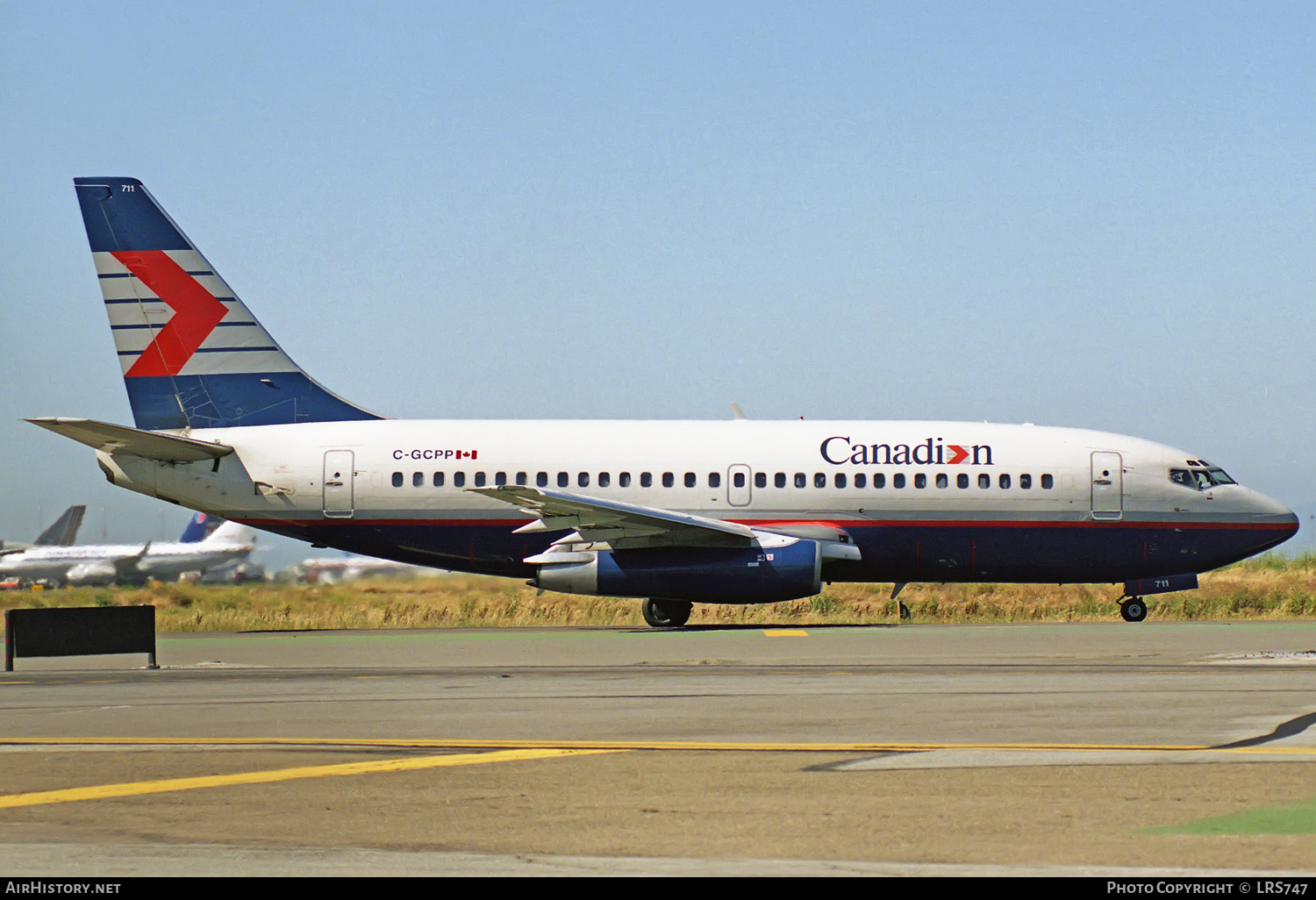 Aircraft Photo of C-GCPP | Boeing 737-217/Adv | Canadian Airlines | AirHistory.net #320219