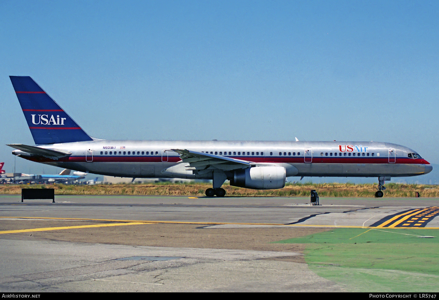 Aircraft Photo of N601AU | Boeing 757-225 | USAir | AirHistory.net #320221