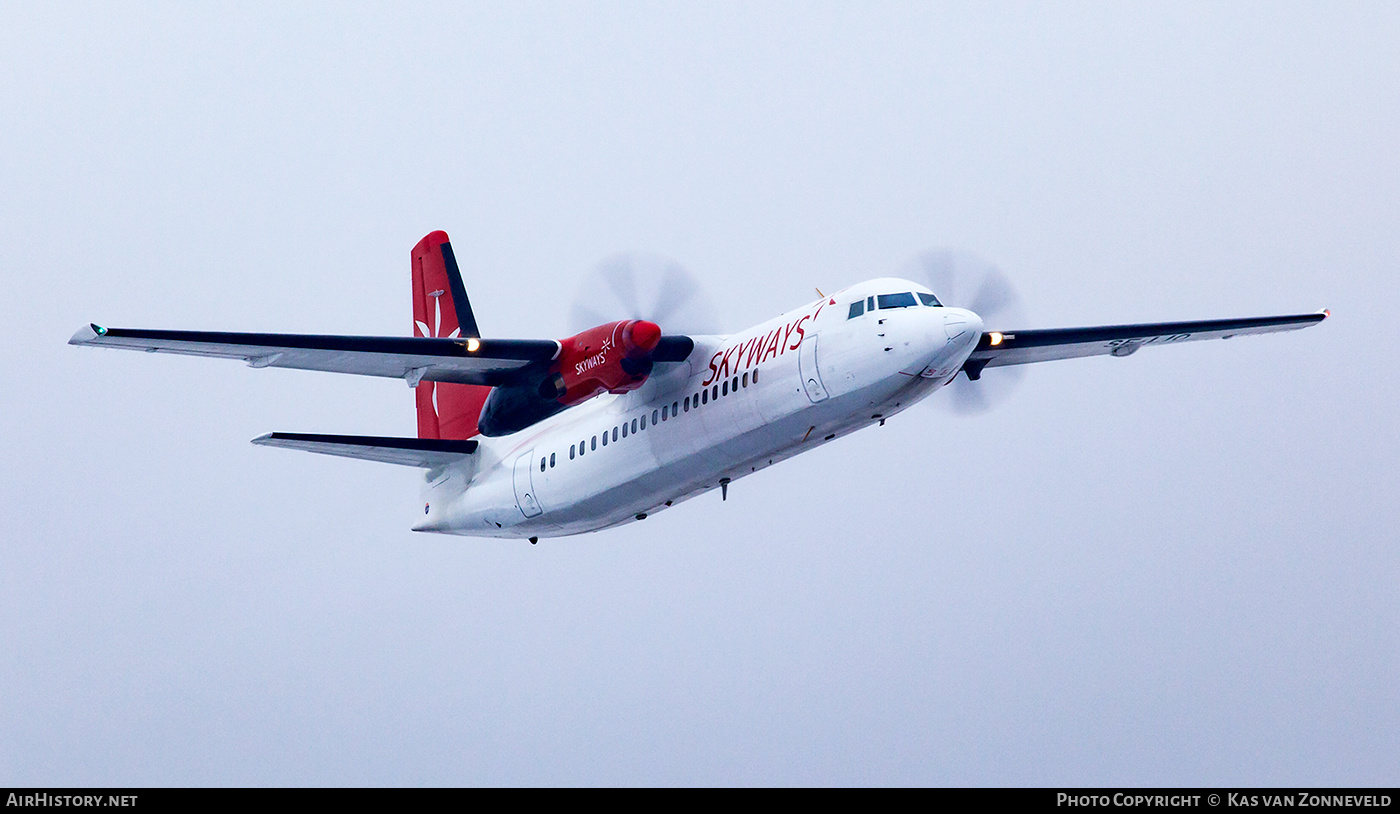 Aircraft Photo of SE-LIO | Fokker 50 | Skyways | AirHistory.net #320286