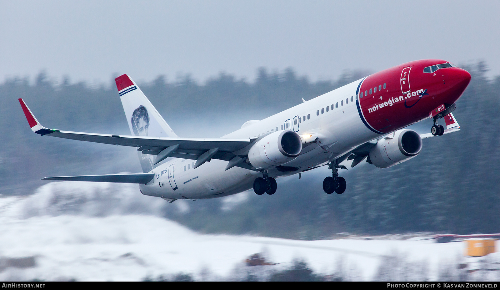 Aircraft Photo of LN-DYS | Boeing 737-8JP | Norwegian | AirHistory.net #320295