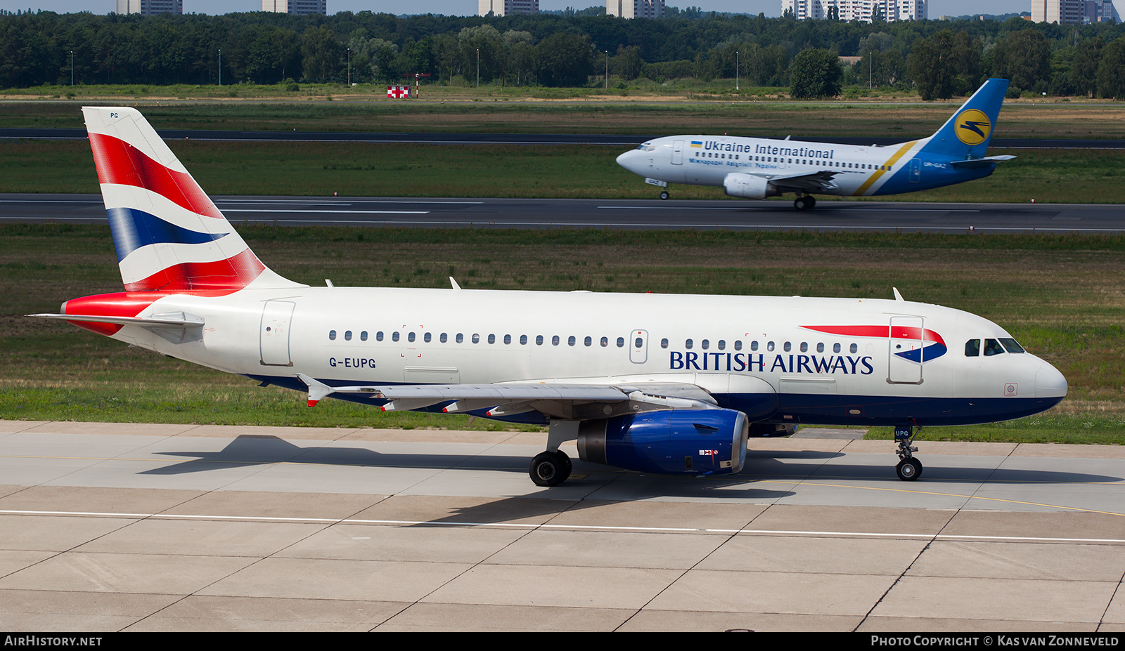 Aircraft Photo of G-EUPG | Airbus A319-131 | British Airways | AirHistory.net #320314