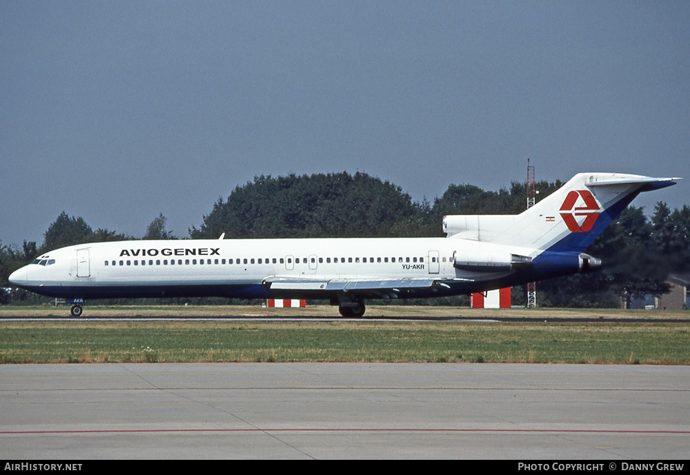 Aircraft Photo of YU-AKR | Boeing 727-277/Adv | Aviogenex | AirHistory.net #320316
