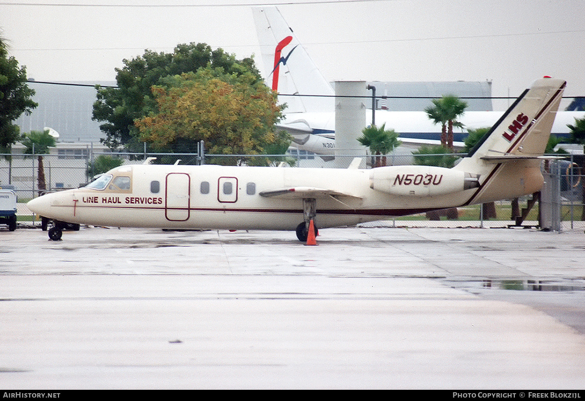 Aircraft Photo of N503U | Aero Commander 1121 Jet Commander | Line Haul Services - LHS | AirHistory.net #320318