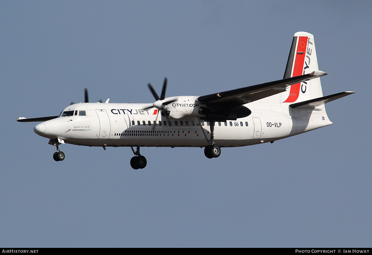 Aircraft Photo of OO-VLP | Fokker 50 | CityJet | AirHistory.net #320325