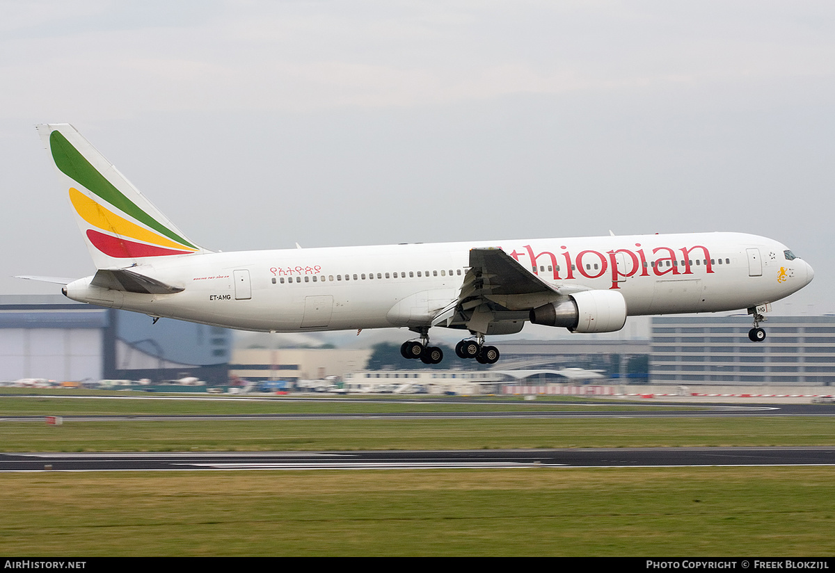 Aircraft Photo of ET-AMG | Boeing 767-3BG/ER | Ethiopian Airlines | AirHistory.net #320329