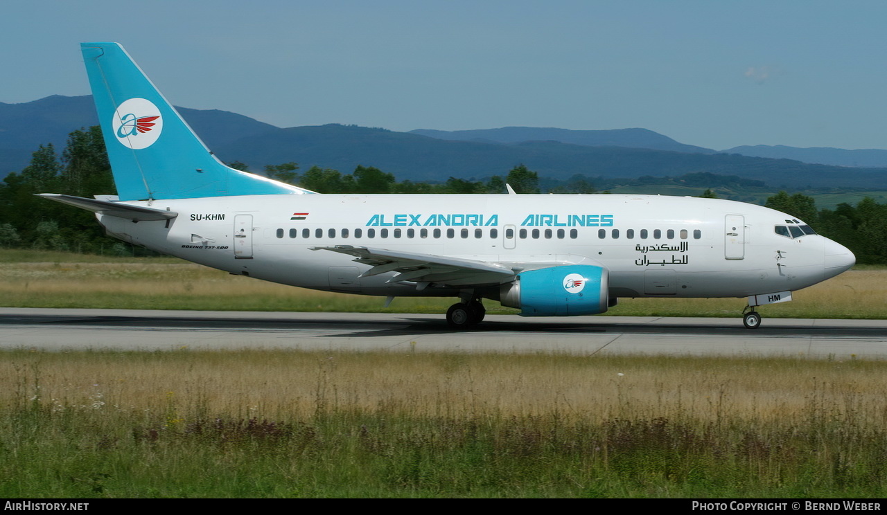 Aircraft Photo of SU-KHM | Boeing 737-5C9 | Alexandria Airlines | AirHistory.net #320333