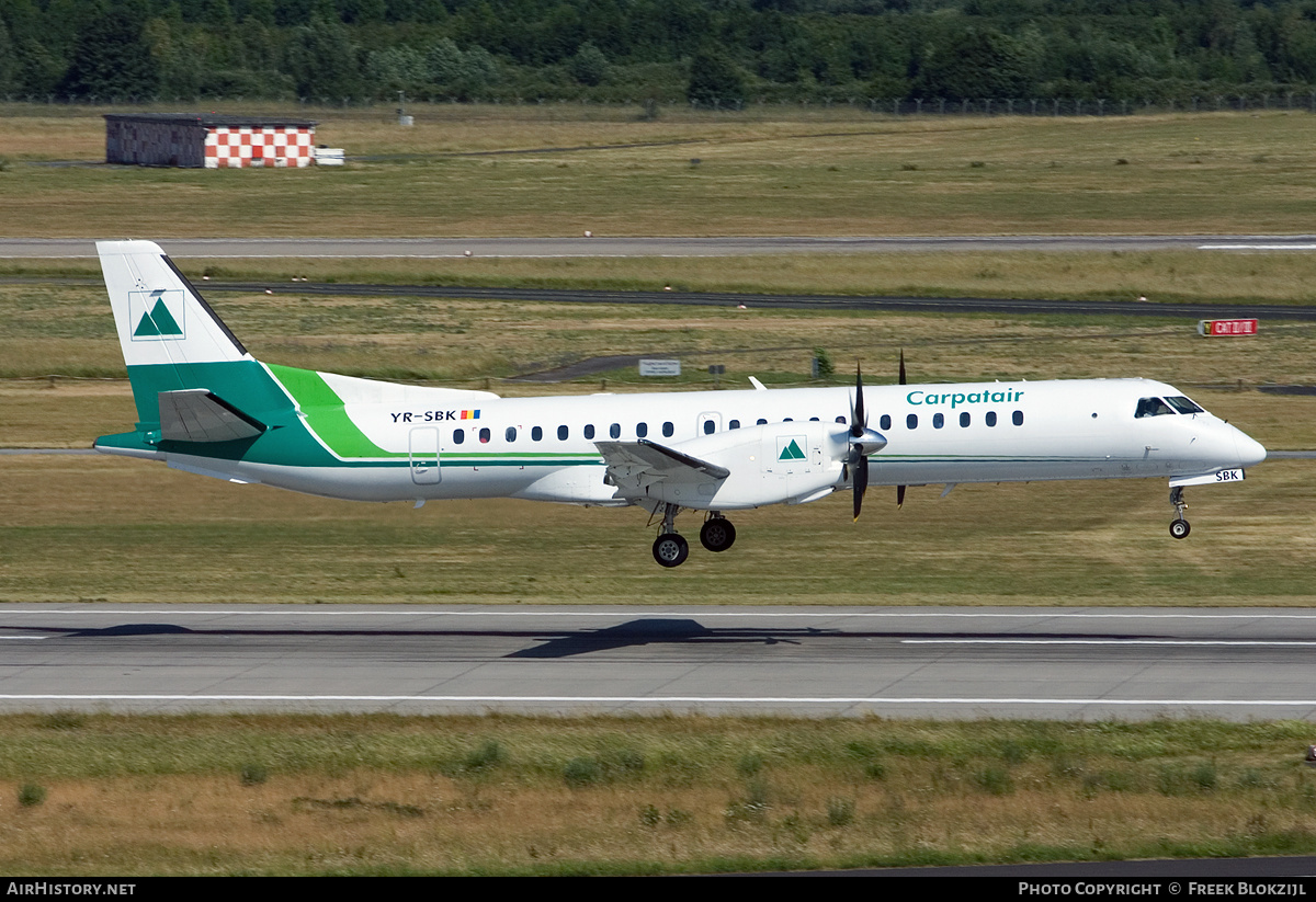 Aircraft Photo of YR-SBK | Saab 2000 | Carpatair | AirHistory.net #320349