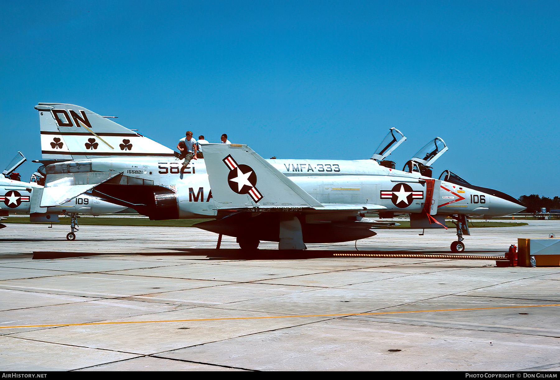 Aircraft Photo of 155821 / 5821 | McDonnell Douglas F-4S Phantom II | USA - Marines | AirHistory.net #320355