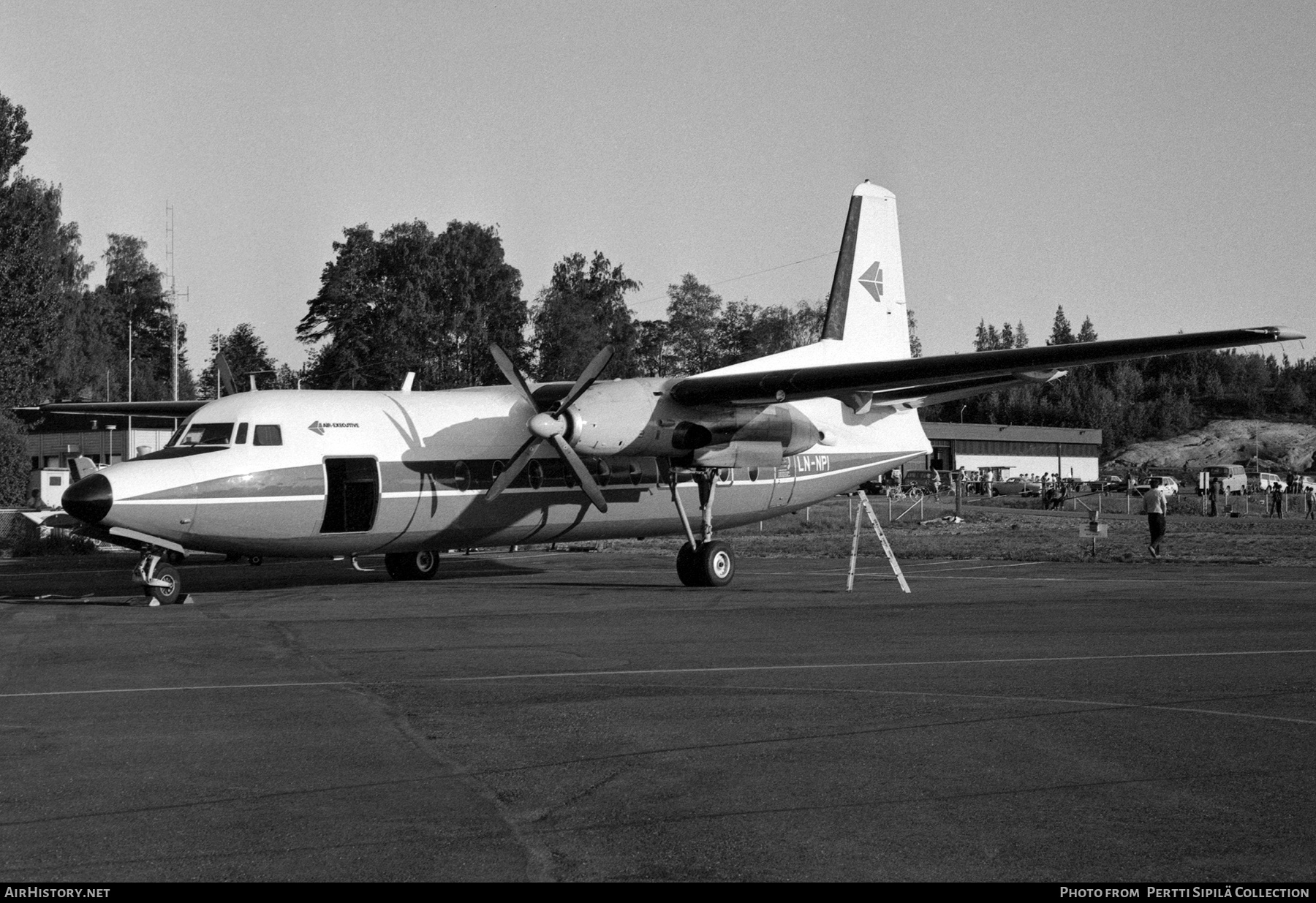 Aircraft Photo of LN-NPI | Fokker F27-100 Friendship | Air Executive Norway | AirHistory.net #320365