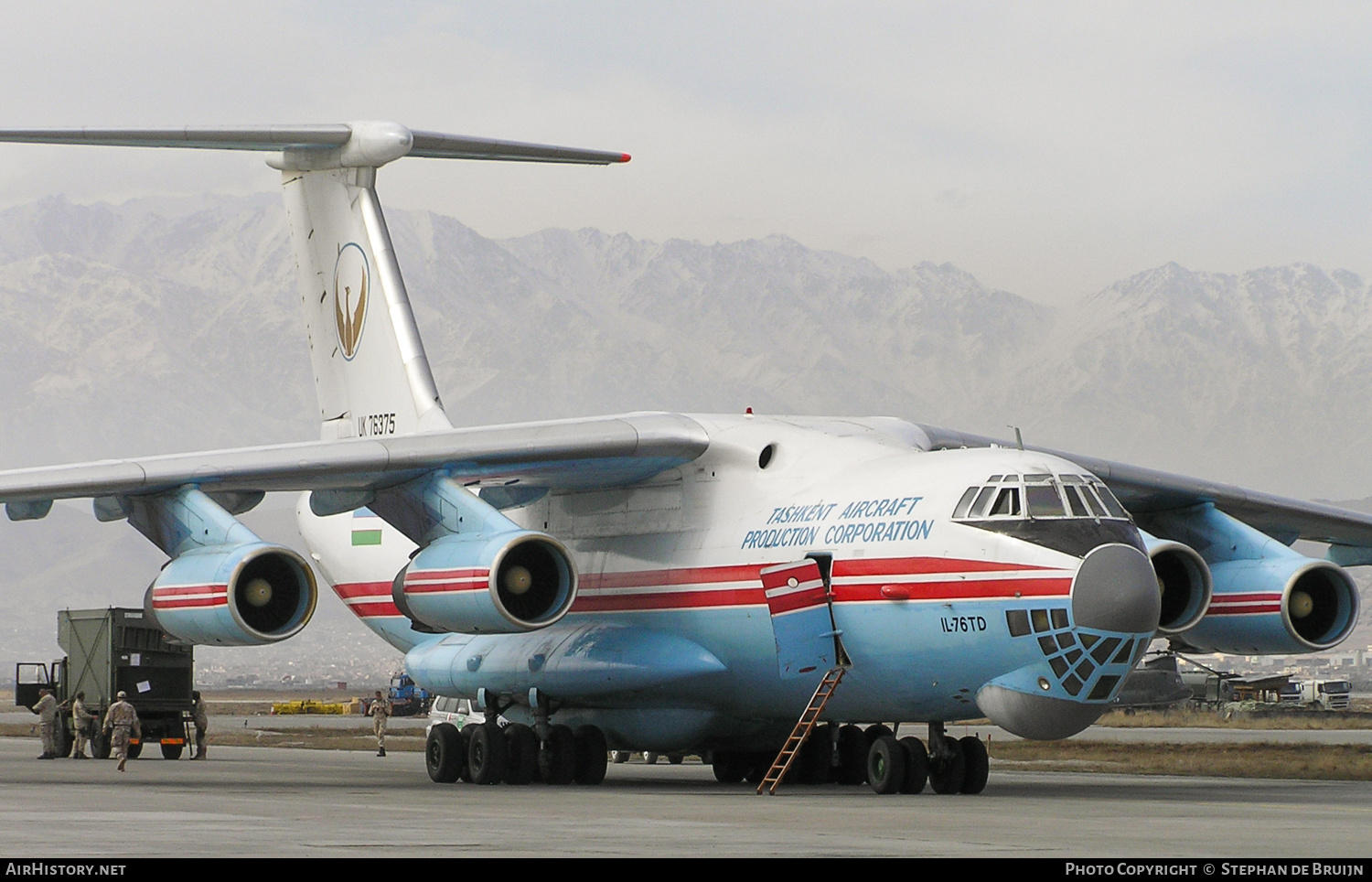 Aircraft Photo of UK-76375 | Ilyushin Il-76TD | Tashkent Aircraft Production Corporation | AirHistory.net #320366