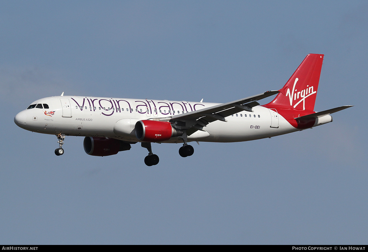Aircraft Photo of EI-DEI | Airbus A320-214 | Virgin Atlantic Airways | AirHistory.net #320393