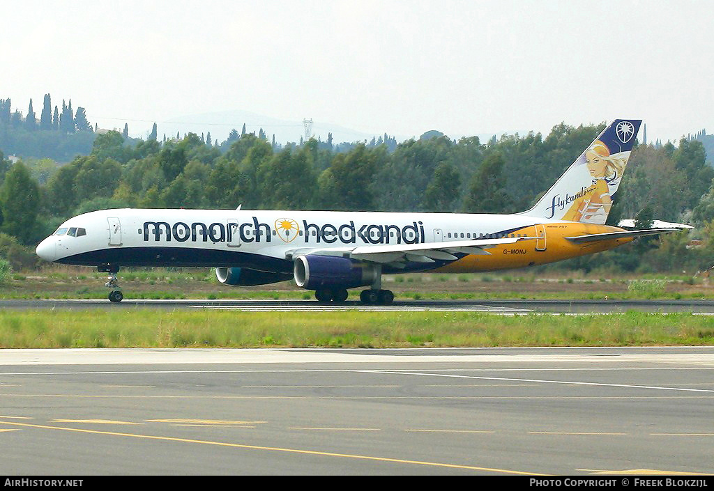 Aircraft Photo of G-MONJ | Boeing 757-2T7 | Monarch Airlines | AirHistory.net #320397