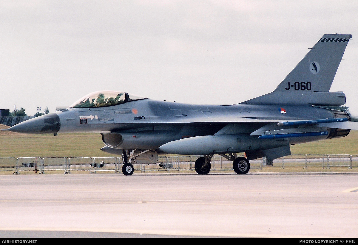 Aircraft Photo of J-060 | General Dynamics F-16AM Fighting Falcon | Netherlands - Air Force | AirHistory.net #320409