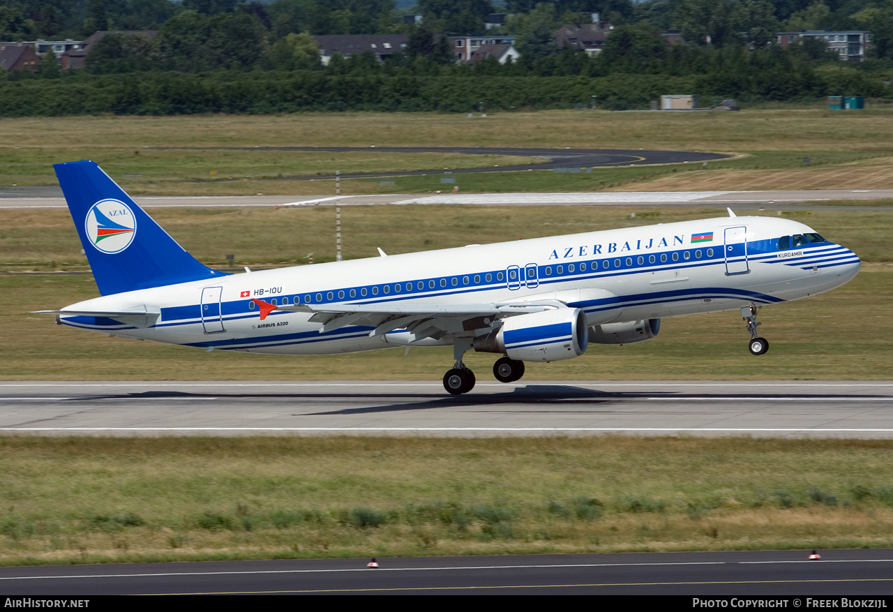 Aircraft Photo of HB-IOU | Airbus A320-214 | Azerbaijan Airlines - AZAL - AHY | AirHistory.net #320414