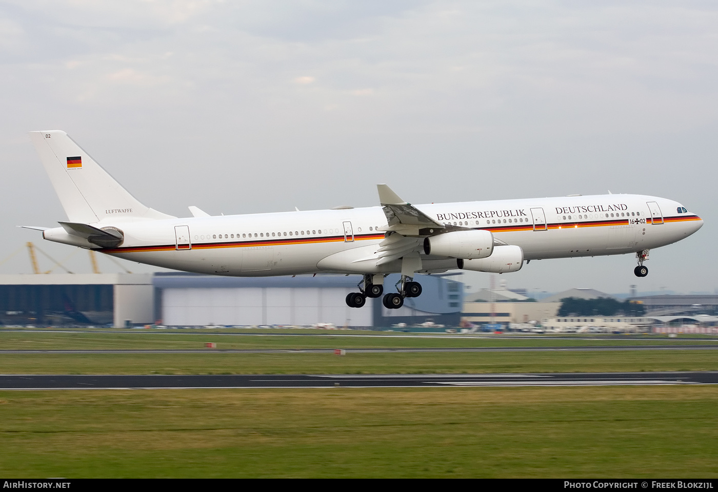 Aircraft Photo of 1602 | Airbus A340-313 | Germany - Air Force | AirHistory.net #320417