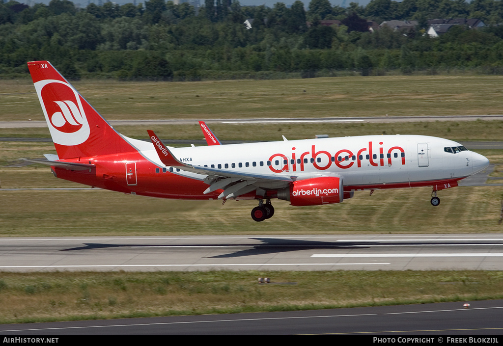 Aircraft Photo of D-AHXA | Boeing 737-7K5 | Air Berlin | AirHistory.net #320419