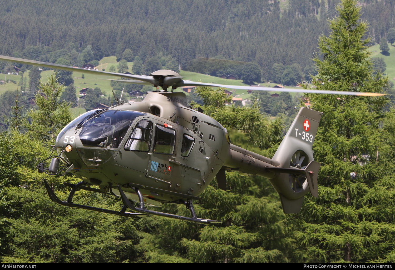 Aircraft Photo of T-353 | Eurocopter TH05 (EC-635P-2+) | Switzerland - Air Force | AirHistory.net #320423