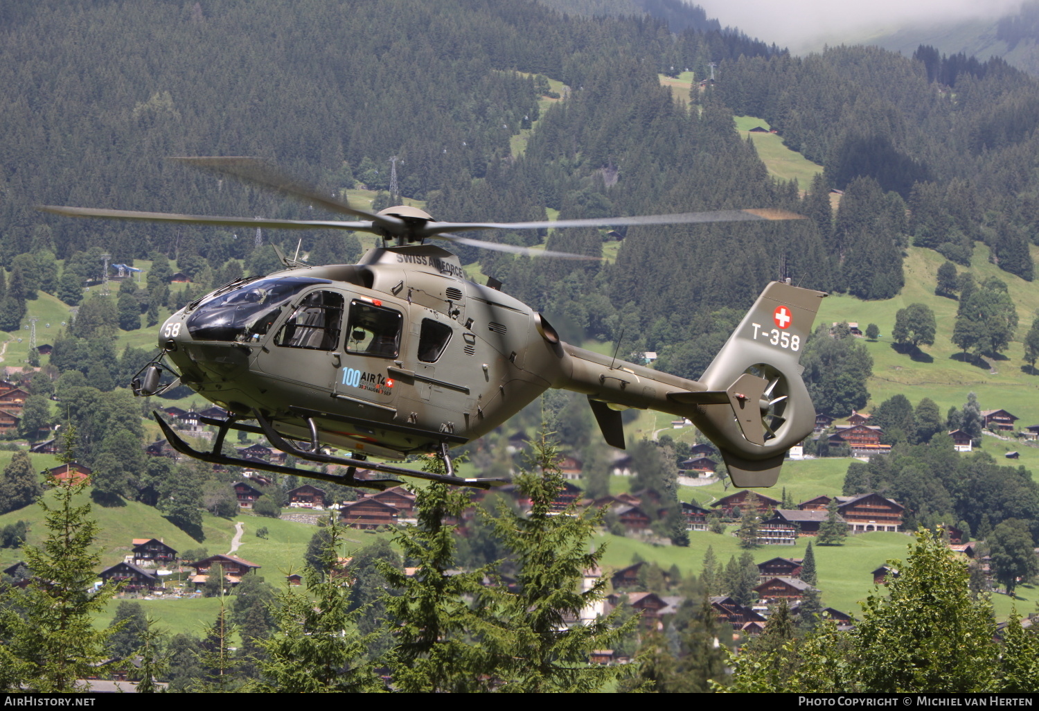 Aircraft Photo of T-358 | Eurocopter TH05 (EC-635P-2+) | Switzerland - Air Force | AirHistory.net #320424