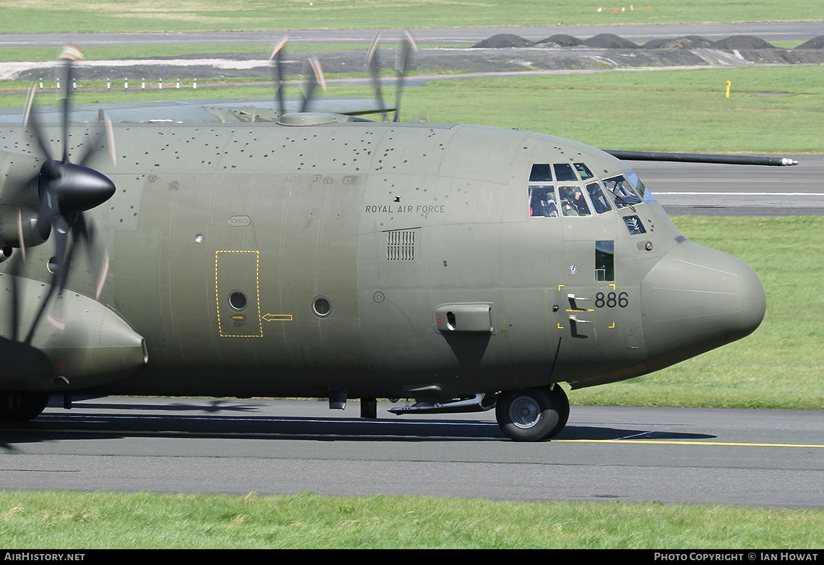 Aircraft Photo of ZH886 | Lockheed Martin C-130J Hercules C5 | UK - Air Force | AirHistory.net #320431
