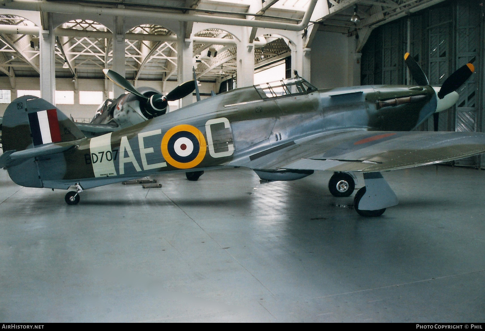 Aircraft Photo of G-HURR / BD707 | Hawker Hurricane Mk12 | UK - Air Force | AirHistory.net #320443