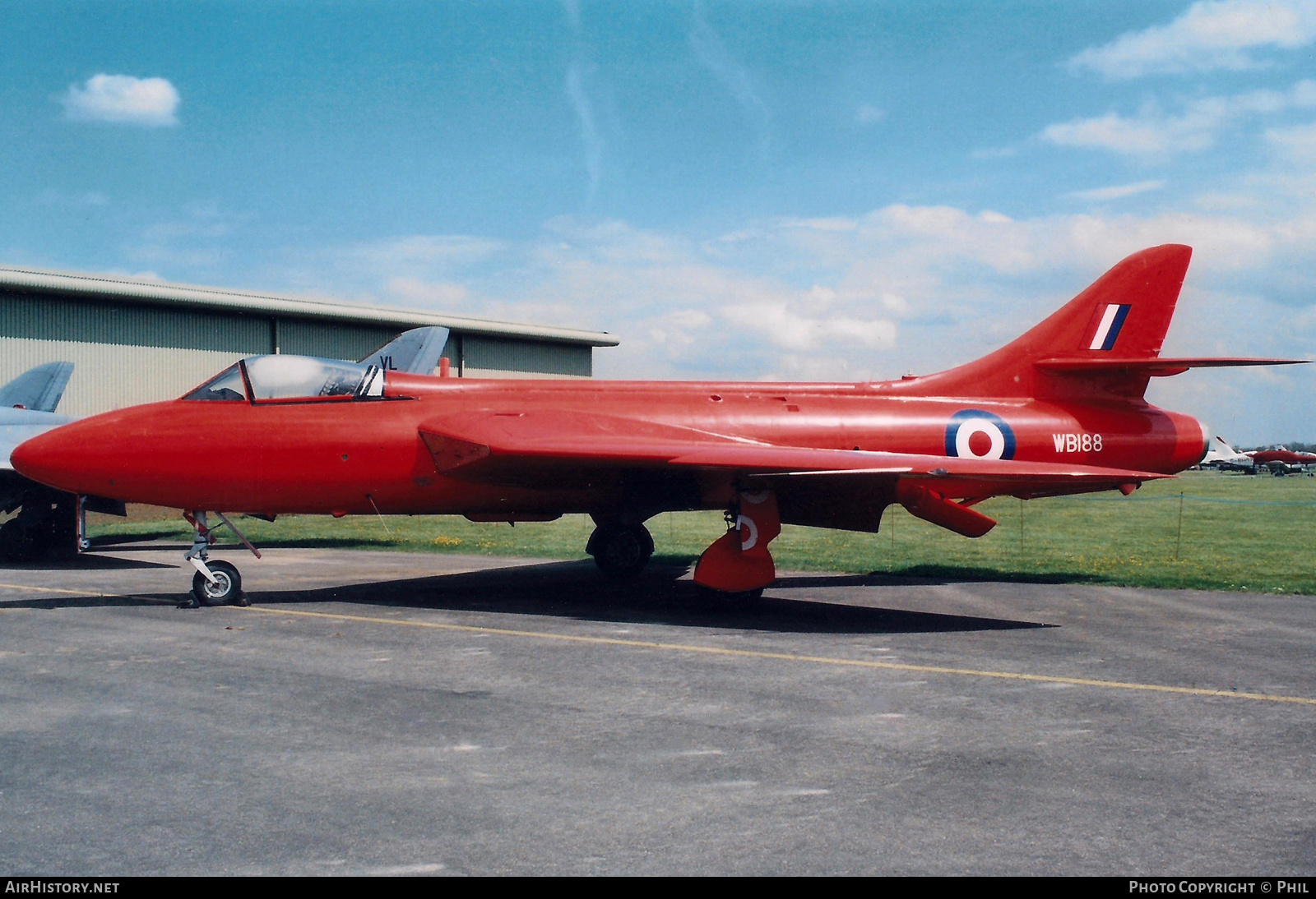 Aircraft Photo of G-BZPC / WB188 | Hawker Hunter GA11 | UK - Air Force | AirHistory.net #320445