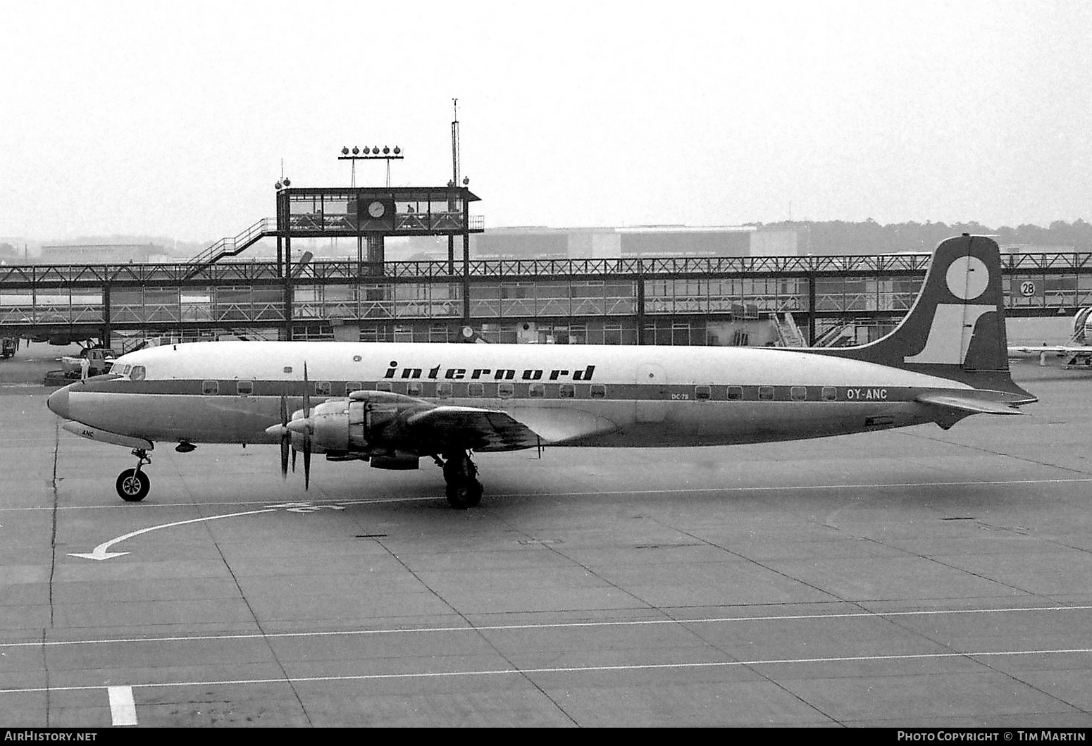 Aircraft Photo of OY-ANC | Douglas DC-7B(F) | Internord | AirHistory.net #320473