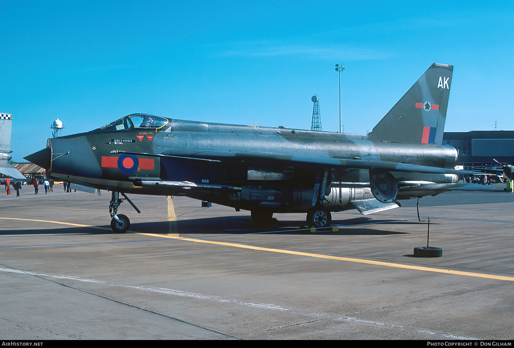 Aircraft Photo of XS895 | English Electric Lightning F6 | UK - Air Force | AirHistory.net #320490