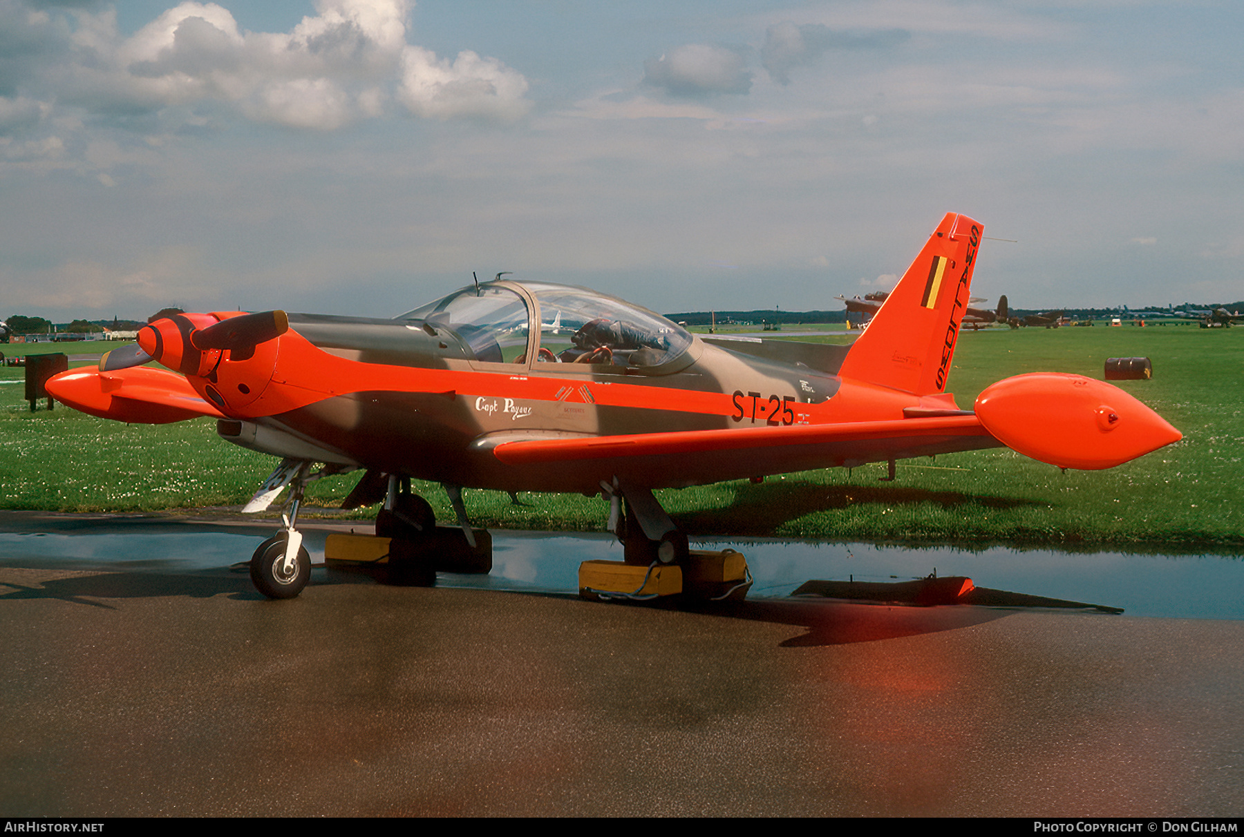 Aircraft Photo of ST-25 | SIAI-Marchetti SF-260M | Belgium - Air Force | AirHistory.net #320513