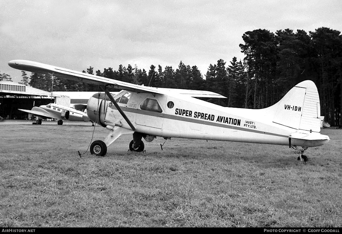 Aircraft Photo of VH-IDH | De Havilland Canada DHC-2 Beaver Mk.1 | Super Spread Aviation | AirHistory.net #320537