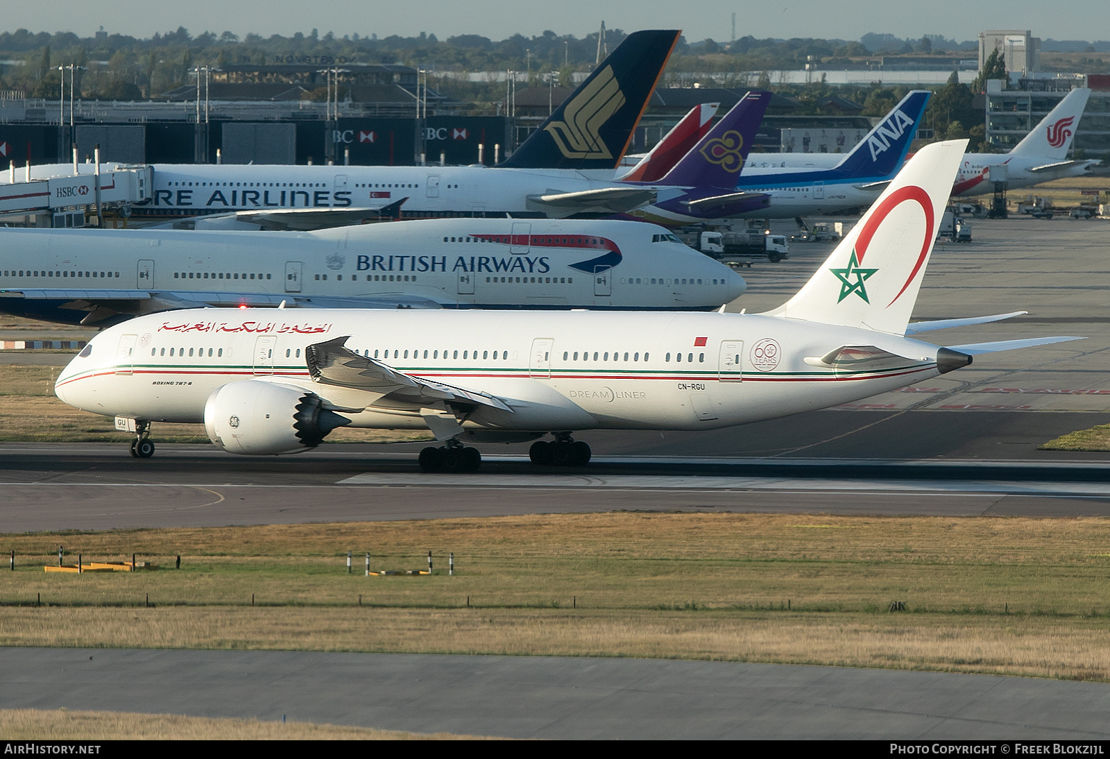 Aircraft Photo of CN-RGU | Boeing 787-8 Dreamliner | Royal Air Maroc - RAM | AirHistory.net #320546