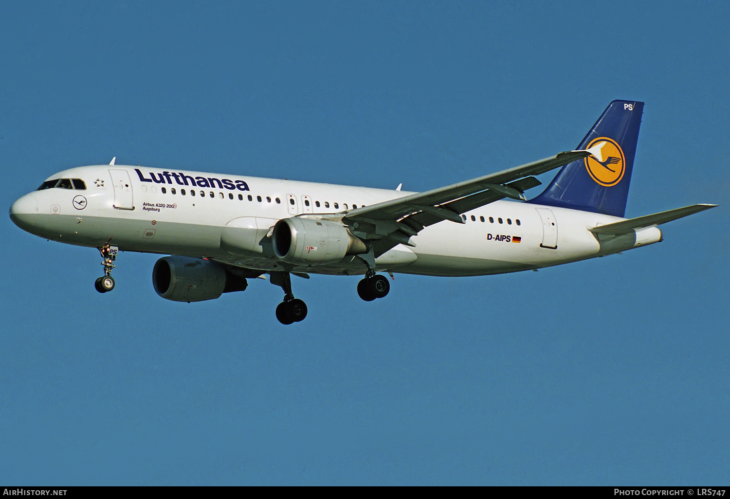 Aircraft Photo of D-AIPS | Airbus A320-211 | Lufthansa | AirHistory.net #320548