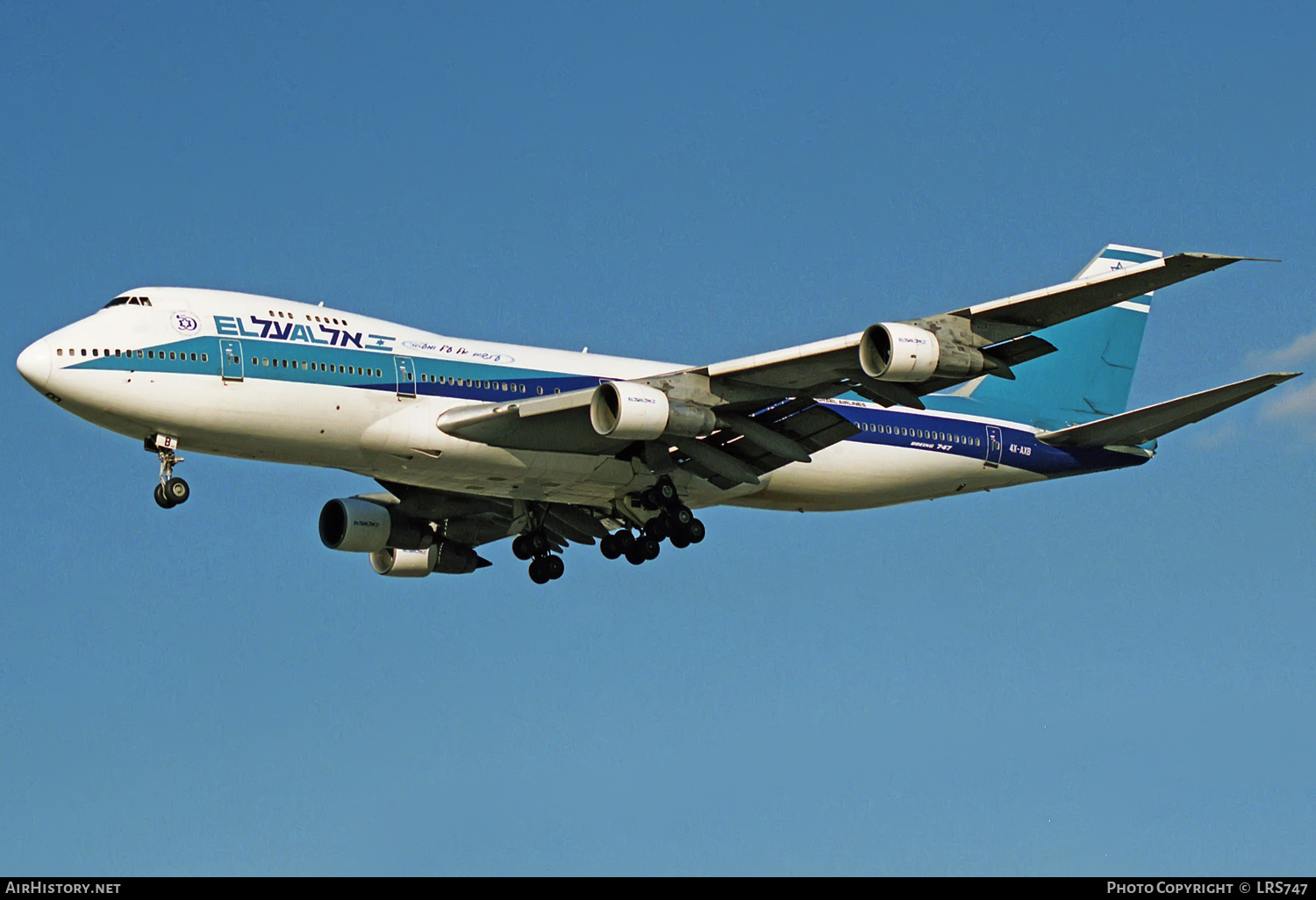 Aircraft Photo of 4X-AXB | Boeing 747-258B | El Al Israel Airlines | AirHistory.net #320559
