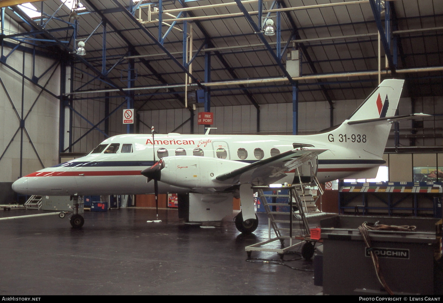 Aircraft Photo of G-31-938 | British Aerospace BAe-3201 Jetstream 32 | American Eagle | AirHistory.net #320569