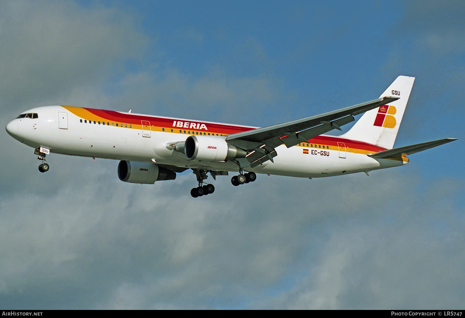 Aircraft Photo of EC-GSU | Boeing 767-3Y0/ER | Iberia | AirHistory.net #320582