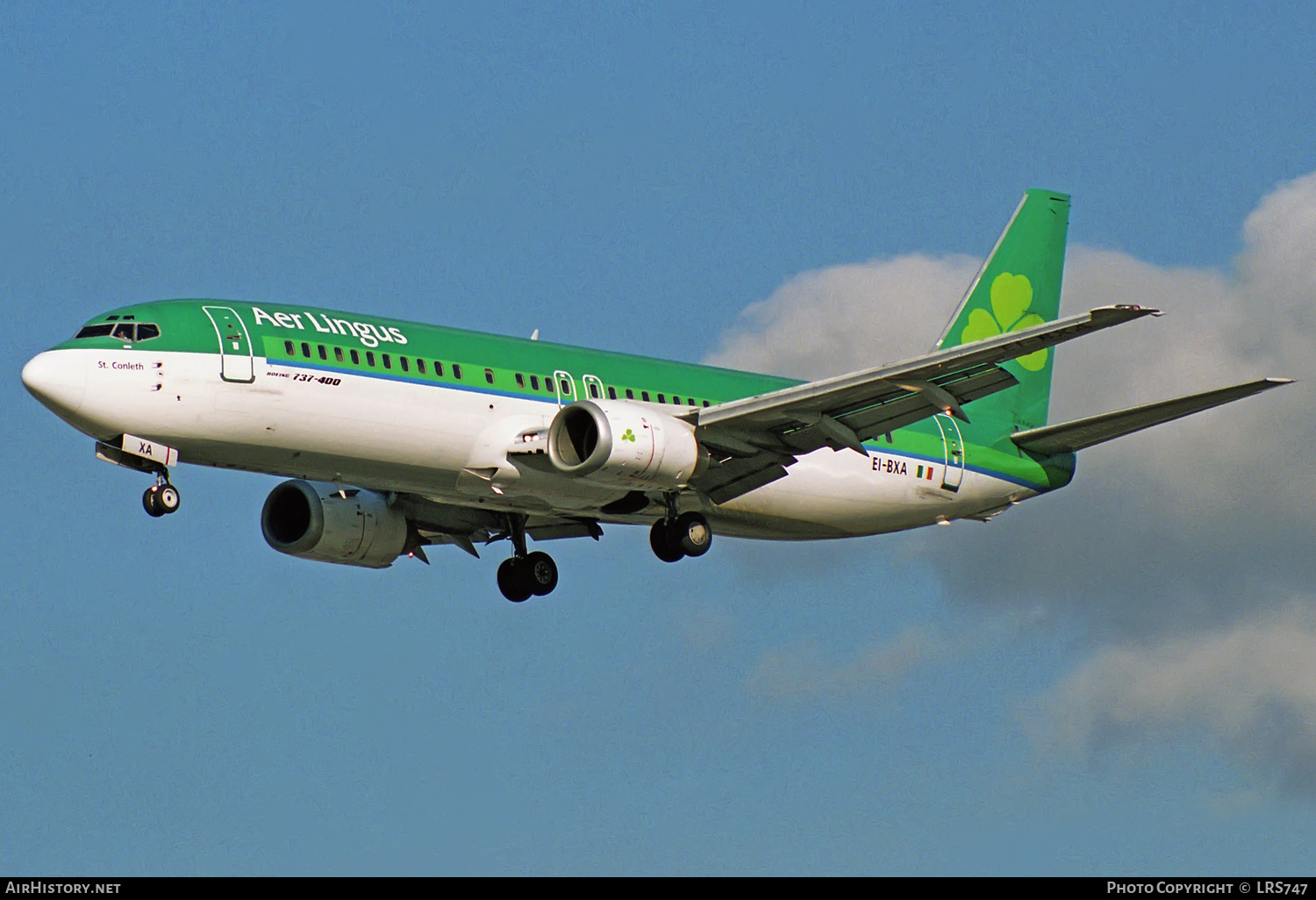 Aircraft Photo of EI-BXA | Boeing 737-448 | Aer Lingus | AirHistory.net #320588