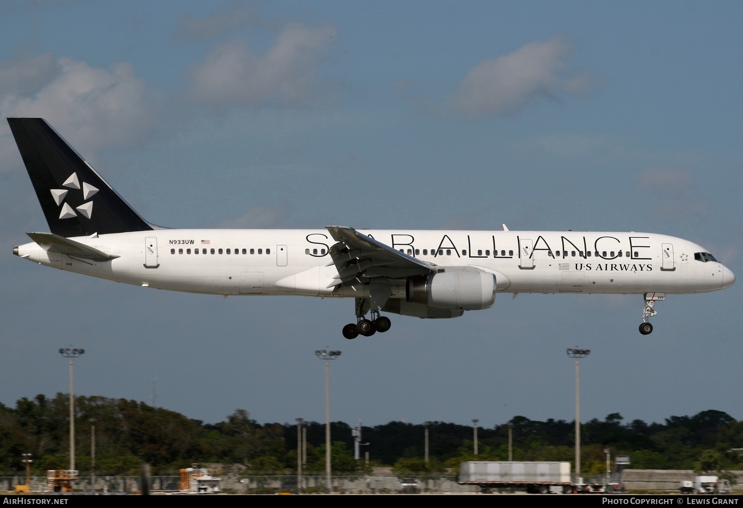 Aircraft Photo of N933UW | Boeing 757-2B7 | US Airways | AirHistory.net #320590